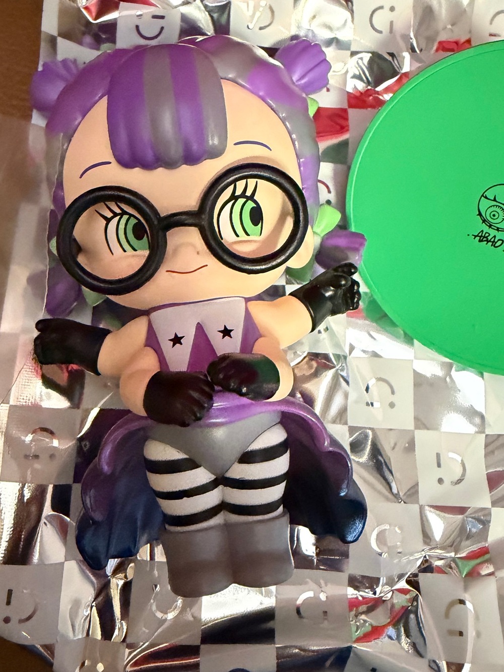 MINISO Floral Concerto “ Spider 🕷️ Puppeteer”Figure - purple n black Character
